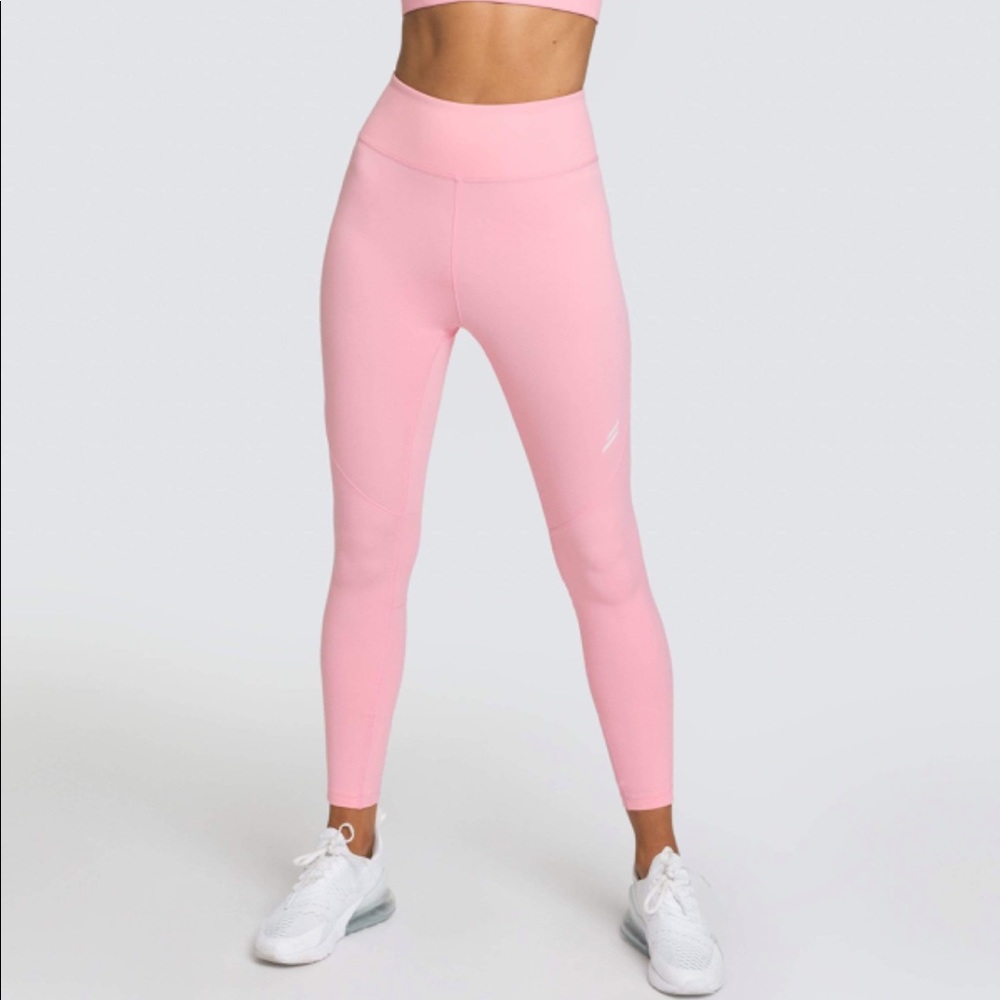 Excel Leggings: Pastel Pink